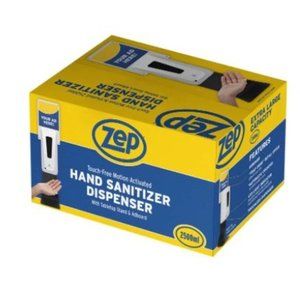 ZEP Hand Sanitizer Dispenser Tabletop And Adboard TFHSU-3 2500PL Touch-Free